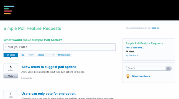 simplepoll.uservoice.com