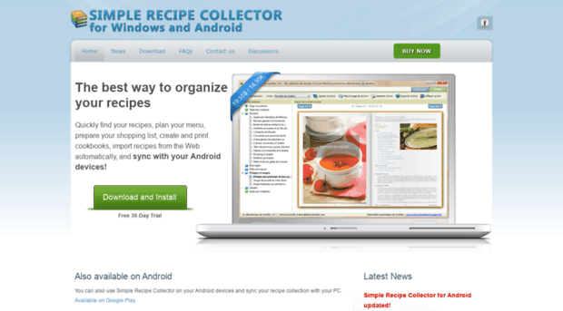 simplerecipecollector.com