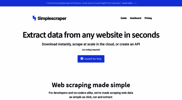 simplescraper.io