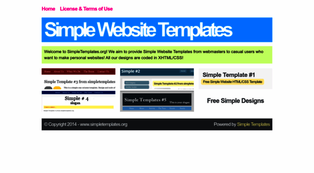 simpletemplates.org