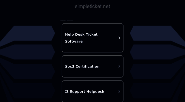 simpleticket.net