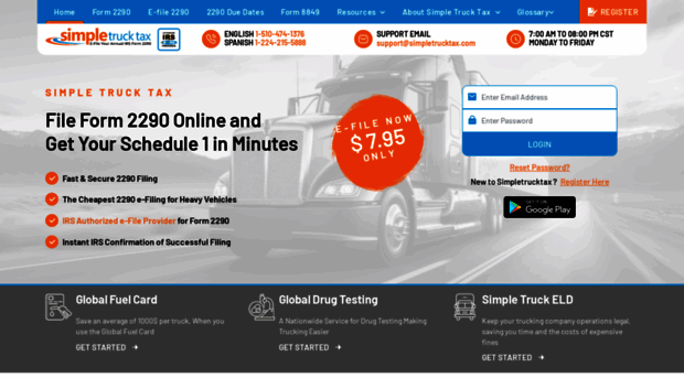 simpletrucktax.com