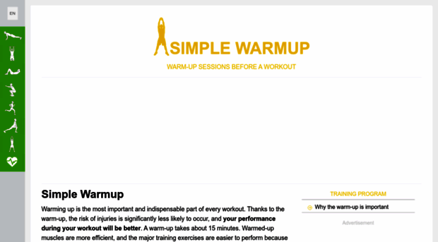 simplewarmup.com