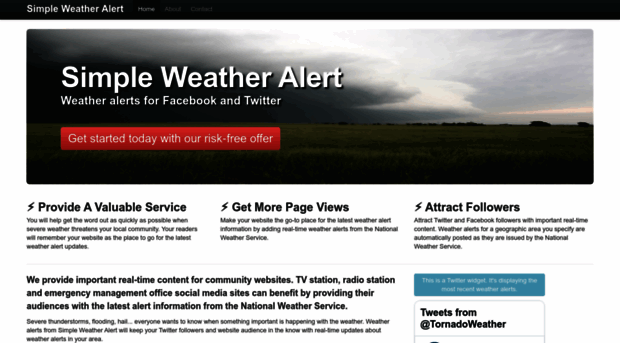 simpleweatheralert.com