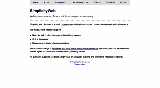 simplicityweb.co.uk