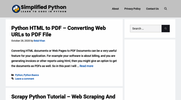 simplifiedpython.net