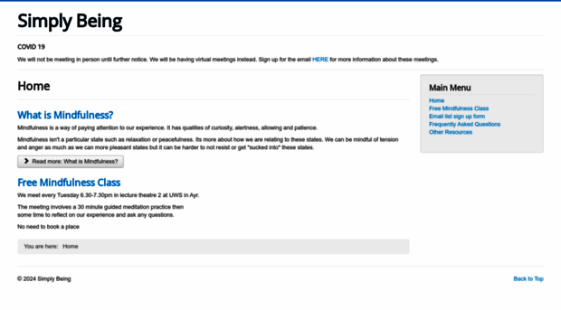 simplybeing.org.uk