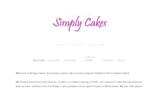 simplycakes.ca