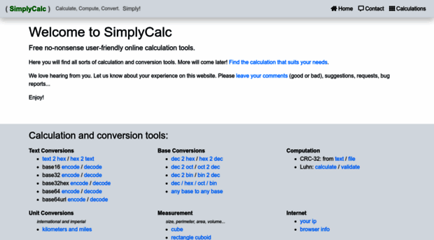simplycalc.com
