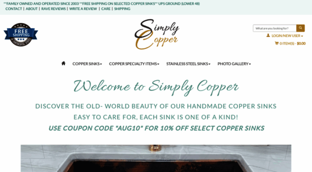 simplycopper.com