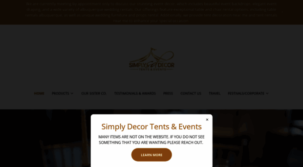 simplydecorandevents.com