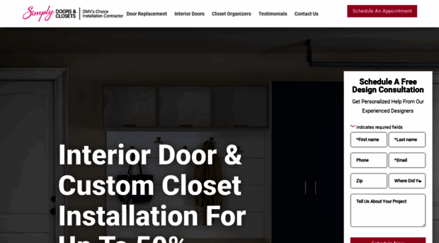 simplydoorsandclosets.com