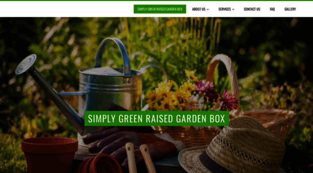 simplygreenraisedgardenbox.com