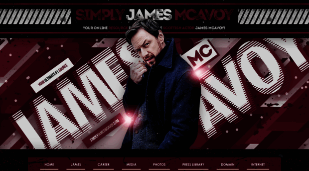 simplyjamesmcavoy.com