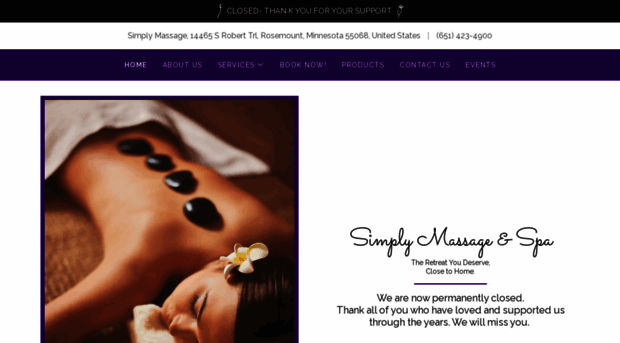 simplymassageretreat.com