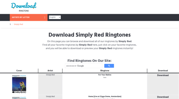 simplyred.download-ringtone.com