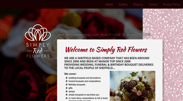 simplyredflowerssheffield.co.uk