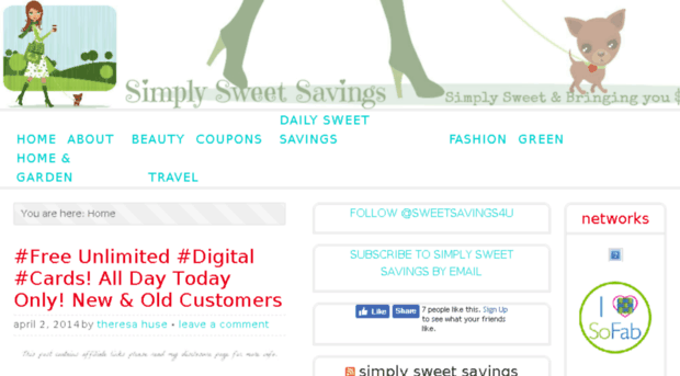 simplysweetsavings.com