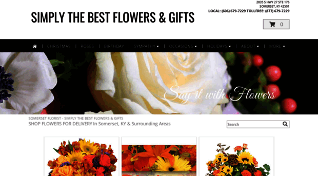 simplythebestflowersandgifts.com