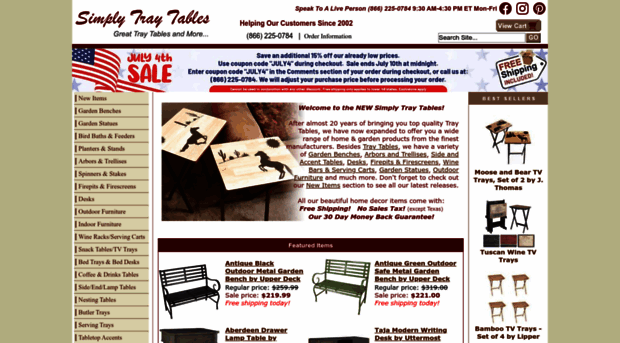 simplytraytables.com