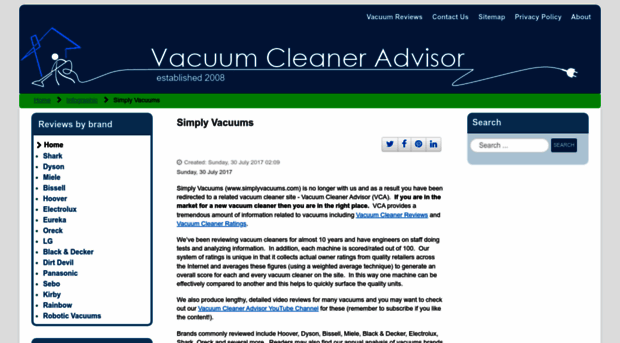 simplyvacuums.com