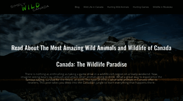 simplywildcanada.com