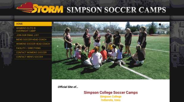 simpsonsoccercamps.com