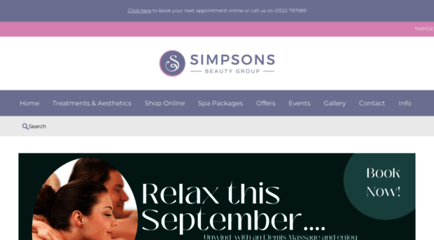 simpsonsspa.co.uk