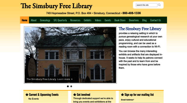 simsburyfreelibrary.org