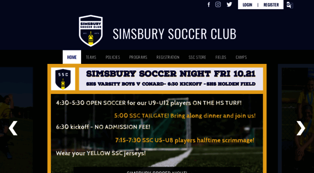 simsburysoccer.org