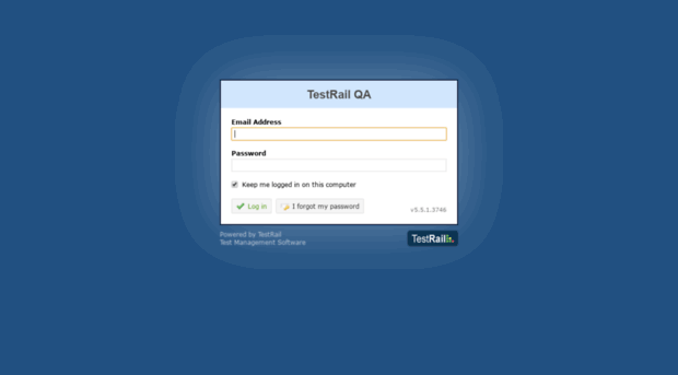 simscale.testrail.net - Login - TestRail - Simscale Test Rail