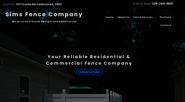 simsfencecompany.com