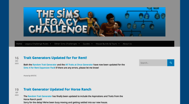 simslegacychallenge.com