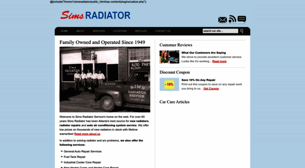 simsradiator.com