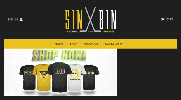 sinbinapparel.net