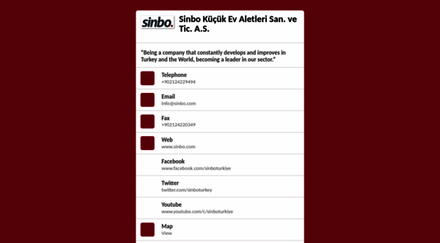 sinbo.tel