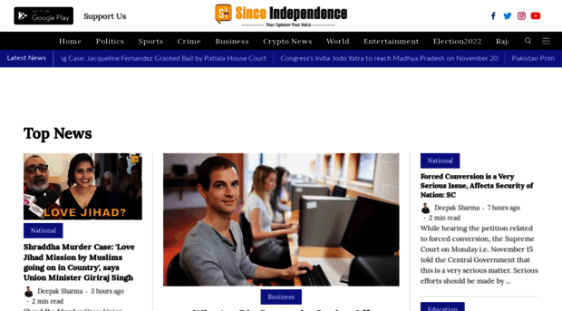 sinceindependence.com