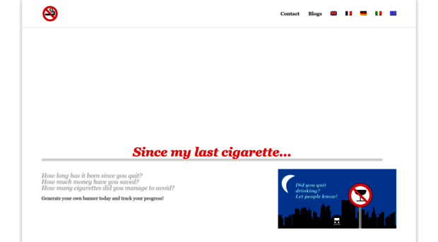 sincemylastcigarette.com