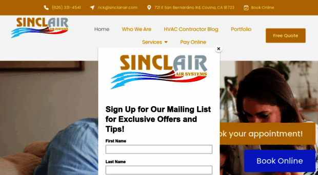 sinclairair.com