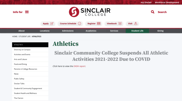 sinclairathletics.com