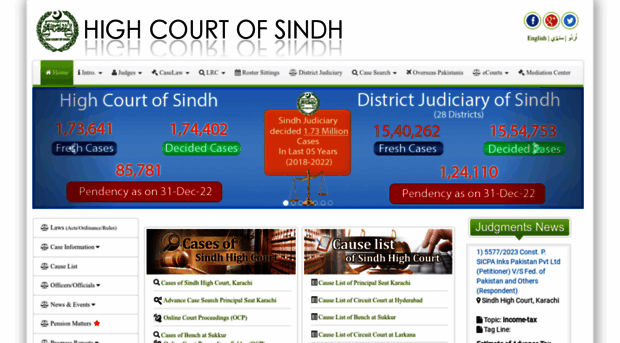 sindhhighcourt.gov.pk