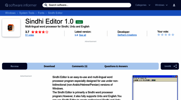 sindhi-editor.software.informer.com