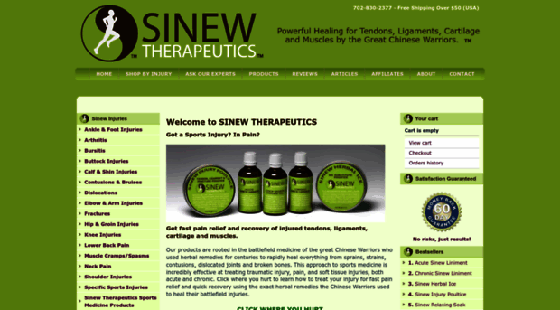 sinewtherapeutics.com