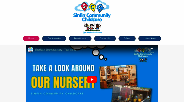 sinfincommunitychildcare.co.uk