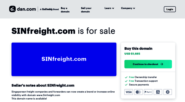 sinfreight.com