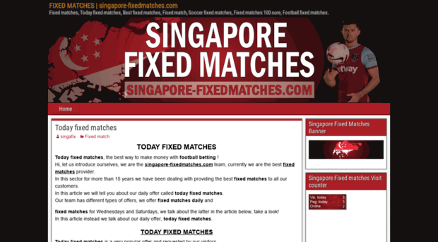 singapore-fixedmatches.com