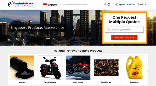 singapore.exportersindia.com