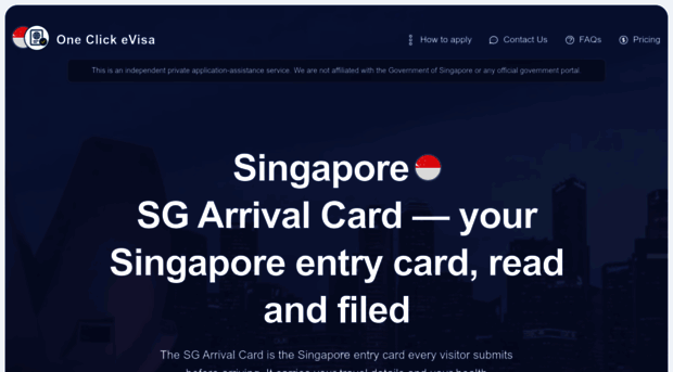 singapore.oneclickevisa.com