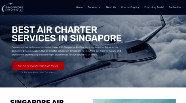 singaporeaircharter.com