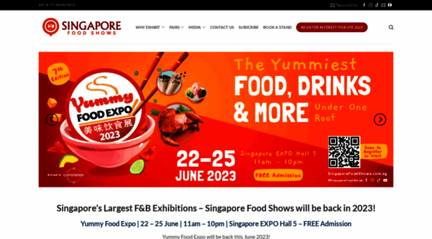 singaporefoodshows.com.sg